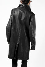 Load image into Gallery viewer, ISAMU KATAYAMA BACKLASH LONG DOUBLE RIDERS / Italy Shoulder 0.6 OBJECT DYED (BLACK)