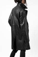 Load image into Gallery viewer, ISAMU KATAYAMA BACKLASH LONG DOUBLE RIDERS / Italy Shoulder 0.6 OBJECT DYED (BLACK)