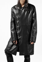 Load image into Gallery viewer, ISAMU KATAYAMA BACKLASH LONG DOUBLE RIDERS / Italy Shoulder 0.6 OBJECT DYED (BLACK)