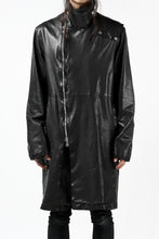 Load image into Gallery viewer, ISAMU KATAYAMA BACKLASH LONG DOUBLE RIDERS / Italy Shoulder 0.6 OBJECT DYED (BLACK)