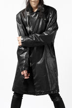 Load image into Gallery viewer, ISAMU KATAYAMA BACKLASH LONG DOUBLE RIDERS / Italy Shoulder 0.6 OBJECT DYED (BLACK)