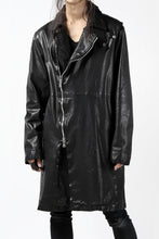 Load image into Gallery viewer, ISAMU KATAYAMA BACKLASH LONG DOUBLE RIDERS / Italy Shoulder 0.6 OBJECT DYED (BLACK)