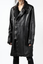 Load image into Gallery viewer, ISAMU KATAYAMA BACKLASH LONG DOUBLE RIDERS / Italy Shoulder 0.6 OBJECT DYED (BLACK)