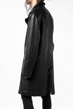 Load image into Gallery viewer, ISAMU KATAYAMA BACKLASH LONG DOUBLE RIDERS / Italy Shoulder 0.6 OBJECT DYED (BLACK)