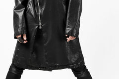 Load image into Gallery viewer, ISAMU KATAYAMA BACKLASH LONG DOUBLE RIDERS / Italy Shoulder 0.6 OBJECT DYED (BLACK)