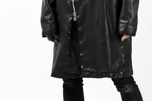 Load image into Gallery viewer, ISAMU KATAYAMA BACKLASH LONG DOUBLE RIDERS / Italy Shoulder 0.6 OBJECT DYED (BLACK)