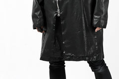 Load image into Gallery viewer, ISAMU KATAYAMA BACKLASH LONG DOUBLE RIDERS / Italy Shoulder 0.6 OBJECT DYED (BLACK)