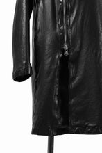 Load image into Gallery viewer, ISAMU KATAYAMA BACKLASH LONG DOUBLE RIDERS / Italy Shoulder 0.6 OBJECT DYED (BLACK)