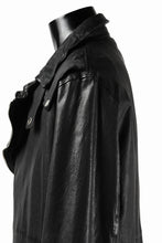 Load image into Gallery viewer, ISAMU KATAYAMA BACKLASH LONG DOUBLE RIDERS / Italy Shoulder 0.6 OBJECT DYED (BLACK)