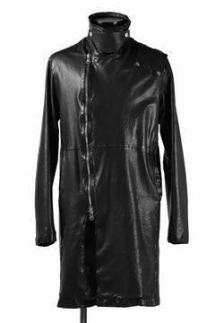 Load image into Gallery viewer, ISAMU KATAYAMA BACKLASH LONG DOUBLE RIDERS / Italy Shoulder 0.6 OBJECT DYED (BLACK)