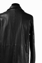 Load image into Gallery viewer, ISAMU KATAYAMA BACKLASH LONG DOUBLE RIDERS / Italy Shoulder 0.6 OBJECT DYED (BLACK)