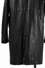 Load image into Gallery viewer, ISAMU KATAYAMA BACKLASH LONG DOUBLE RIDERS / Italy Shoulder 0.6 OBJECT DYED (BLACK)