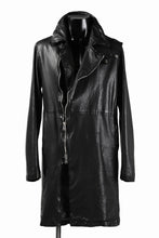 Load image into Gallery viewer, ISAMU KATAYAMA BACKLASH LONG DOUBLE RIDERS / Italy Shoulder 0.6 OBJECT DYED (BLACK)