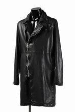 Load image into Gallery viewer, ISAMU KATAYAMA BACKLASH LONG DOUBLE RIDERS / Italy Shoulder 0.6 OBJECT DYED (BLACK)