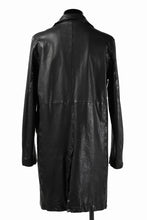 Load image into Gallery viewer, ISAMU KATAYAMA BACKLASH LONG DOUBLE RIDERS / Italy Shoulder 0.6 OBJECT DYED (BLACK)