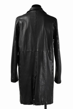 Load image into Gallery viewer, ISAMU KATAYAMA BACKLASH LONG DOUBLE RIDERS / Italy Shoulder 0.6 OBJECT DYED (BLACK)