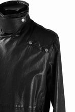 Load image into Gallery viewer, ISAMU KATAYAMA BACKLASH LONG DOUBLE RIDERS / Italy Shoulder 0.6 OBJECT DYED (BLACK)