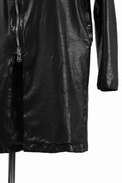 Load image into Gallery viewer, ISAMU KATAYAMA BACKLASH LONG DOUBLE RIDERS / Italy Shoulder 0.6 OBJECT DYED (BLACK)