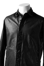 Load image into Gallery viewer, ISAMU KATAYAMA BACKLASH RELAXY LEATHER SHIRT-JACKET / ITALY SHOULDER 0.6mm
