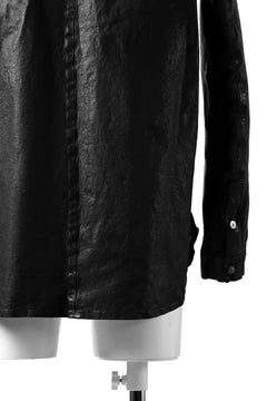 Load image into Gallery viewer, ISAMU KATAYAMA BACKLASH RELAXY LEATHER SHIRT-JACKET / ITALY SHOULDER 0.6mm