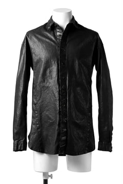 Load image into Gallery viewer, ISAMU KATAYAMA BACKLASH RELAXY LEATHER SHIRT-JACKET / ITALY SHOULDER 0.6mm