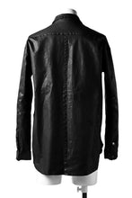 Load image into Gallery viewer, ISAMU KATAYAMA BACKLASH RELAXY LEATHER SHIRT-JACKET / ITALY SHOULDER 0.6mm