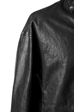 Load image into Gallery viewer, ISAMU KATAYAMA BACKLASH RELAXY LEATHER SHIRT-JACKET / ITALY SHOULDER 0.6mm