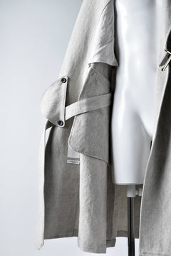 Load image into Gallery viewer, sus-sous moto cycle storm coat (NATURAL)