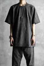 Load image into Gallery viewer, KLASICA RELAX SIZED SQUARE TEE / GARMENT PIGMENT DYED (PIGMENT GREY)
