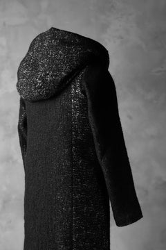 画像をギャラリービューアに読み込む, PAL OFFNER PADDED HOODNECK COAT (TWEEDY MELANGE)