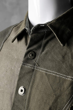 画像をギャラリービューアに読み込む, BACKLASH x LOOM exclusive RECONSTRUCTIVE COAT / VINTAGE MILITARY CANVAS