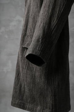 画像をギャラリービューアに読み込む, COLINA BALMACAAN COAT / SASHIKO ZAKURO DYED (ZAKURO)