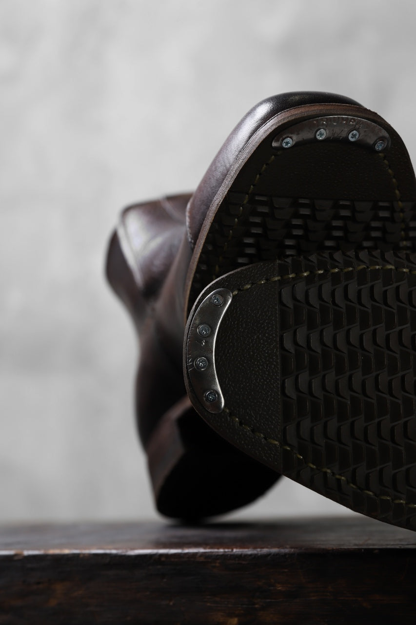 Load image into Gallery viewer, sus-sous goa jodhpurs boots / CONCERIA 800 *hand dyed (RED BROWN)