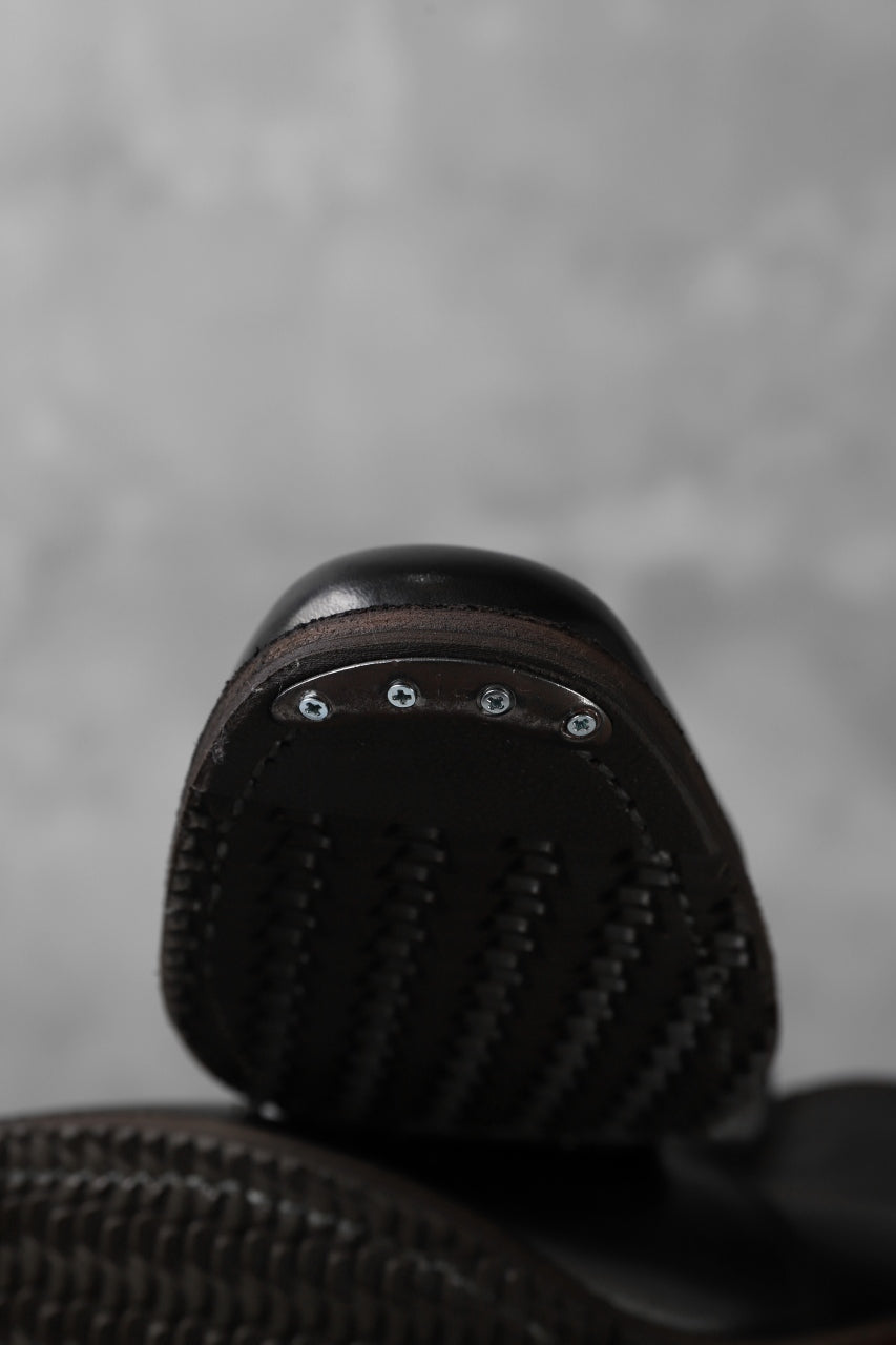 Load image into Gallery viewer, sus-sous goa jodhpurs boots / CONCERIA 800 *hand dyed (BLACK BROWN)