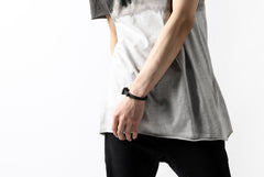 画像をギャラリービューアに読み込む, thomkrom GRADATION DYE T-SHIRT (BLACK T90)