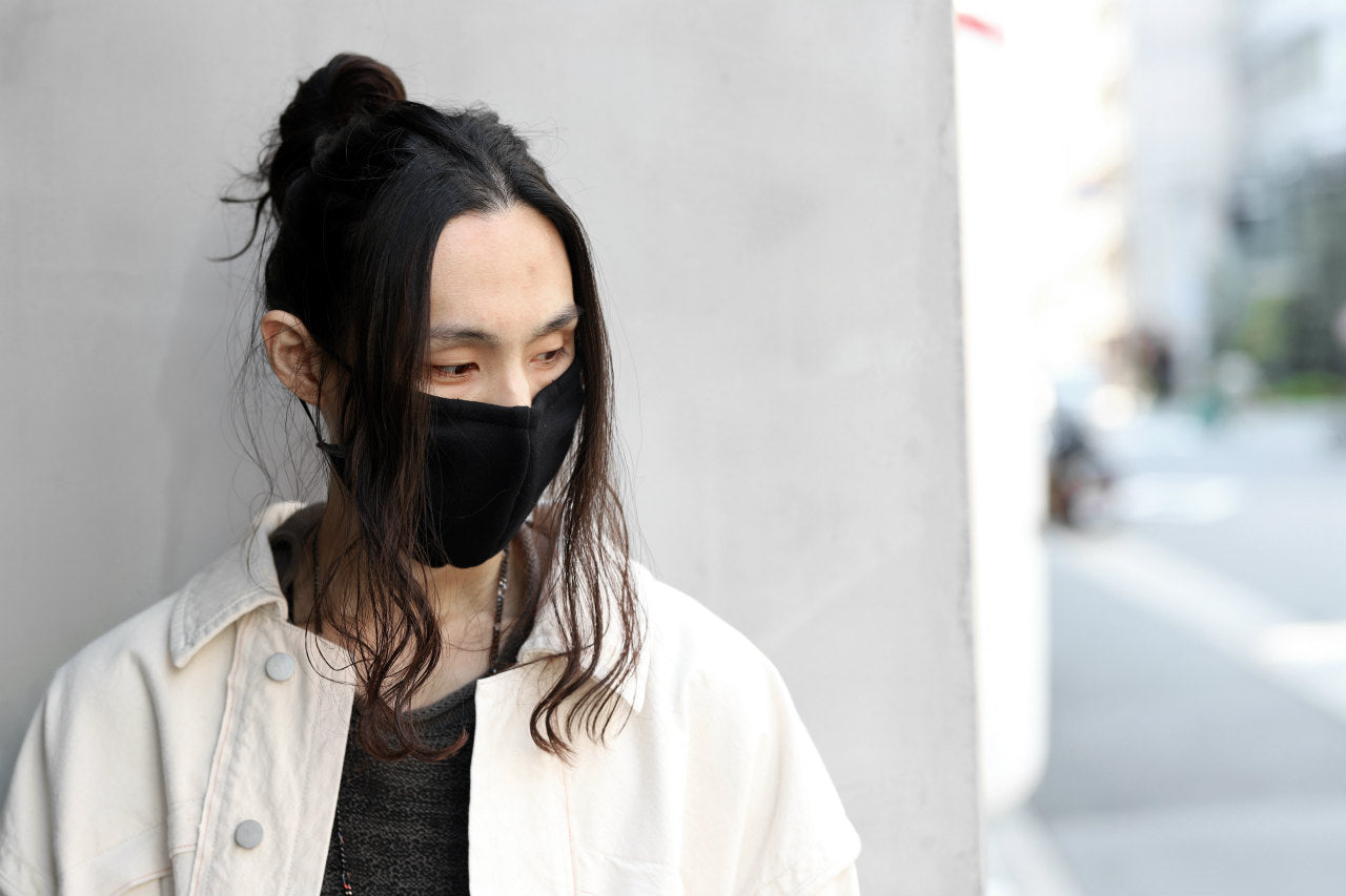 A.F ARTEFACT exclusive COVERED FACE MASK (PLAIN STITCH)