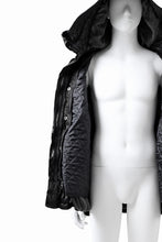 Load image into Gallery viewer, ISAMU KATAYAMA BACKLASH N-3B FLIGHT JACKET / GOAT LEATHER (GARMENT + SPRAY DYED BLACK)