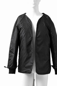 Load image into Gallery viewer, ISAMU KATAYAMA BACKLASH N-3B FLIGHT JACKET / GOAT LEATHER (GARMENT + SPRAY DYED BLACK)