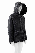 Load image into Gallery viewer, ISAMU KATAYAMA BACKLASH N-3B FLIGHT JACKET / GOAT LEATHER (GARMENT + SPRAY DYED BLACK)