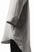 画像をギャラリービューアに読み込む, ISAMU KATAYAMA BACKLASH SOFT LINEN SKIPPER SHIRT (BEIGE)