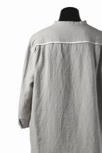 画像をギャラリービューアに読み込む, ISAMU KATAYAMA BACKLASH SOFT LINEN SKIPPER SHIRT (BEIGE)