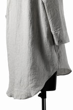 画像をギャラリービューアに読み込む, ISAMU KATAYAMA BACKLASH SOFT LINEN SKIPPER SHIRT (BEIGE)