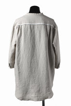画像をギャラリービューアに読み込む, ISAMU KATAYAMA BACKLASH SOFT LINEN SKIPPER SHIRT (BEIGE)