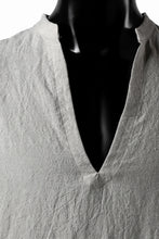 画像をギャラリービューアに読み込む, ISAMU KATAYAMA BACKLASH SOFT LINEN SKIPPER SHIRT (BEIGE)