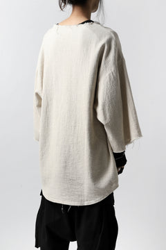 画像をギャラリービューアに読み込む, ISAMU KATAYAMA BACKLASH PULLOVER SHIRT / PRIPERA WOVEN (BEIGE)