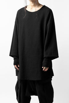 画像をギャラリービューアに読み込む, ISAMU KATAYAMA BACKLASH PULLOVER SHIRT / PRIPERA WOVEN (BLACK)