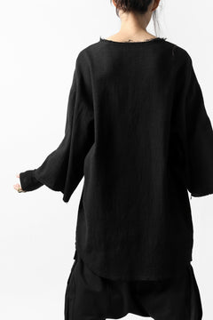 画像をギャラリービューアに読み込む, ISAMU KATAYAMA BACKLASH PULLOVER SHIRT / PRIPERA WOVEN (BLACK)