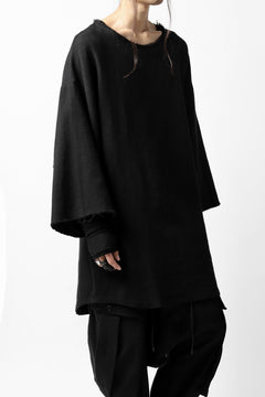 画像をギャラリービューアに読み込む, ISAMU KATAYAMA BACKLASH PULLOVER SHIRT / PRIPERA WOVEN (BLACK)