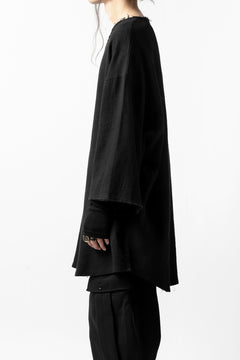 画像をギャラリービューアに読み込む, ISAMU KATAYAMA BACKLASH PULLOVER SHIRT / PRIPERA WOVEN (BLACK)
