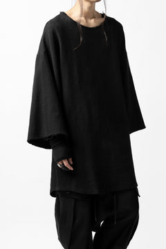 画像をギャラリービューアに読み込む, ISAMU KATAYAMA BACKLASH PULLOVER SHIRT / PRIPERA WOVEN (BLACK)